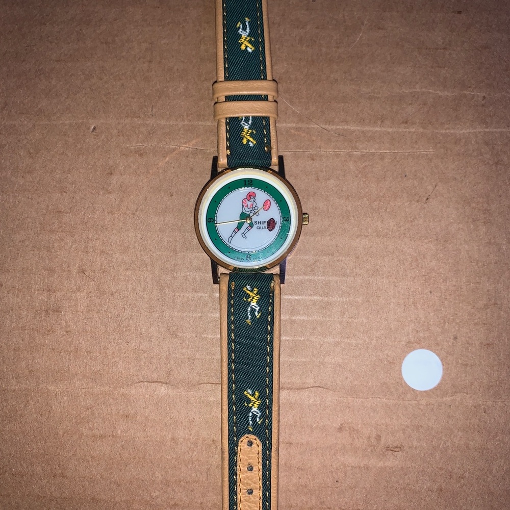 Shiffon Quartz Football Watch